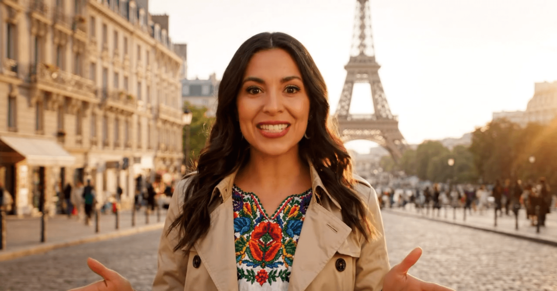 Estudiante mexicana en el extranjero
